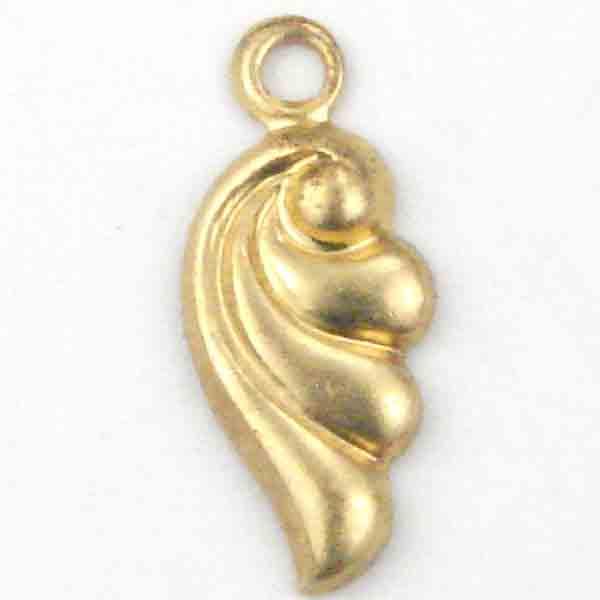 Brass 9X4MM Wing Stamping