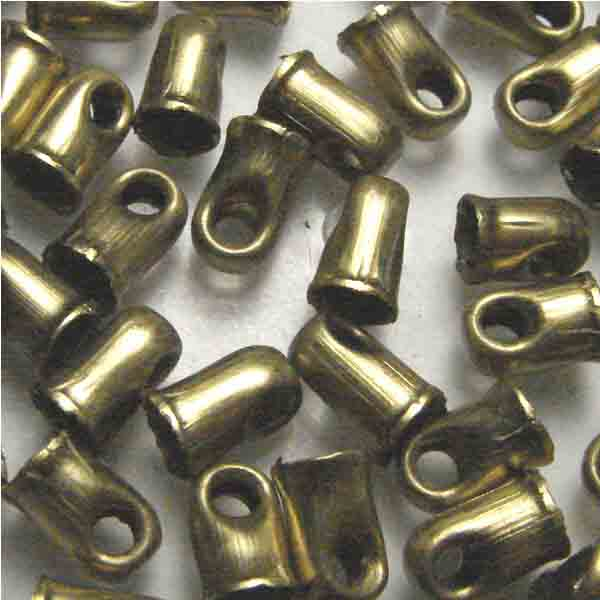 Brass Cord Cap with 3.5MM Opening