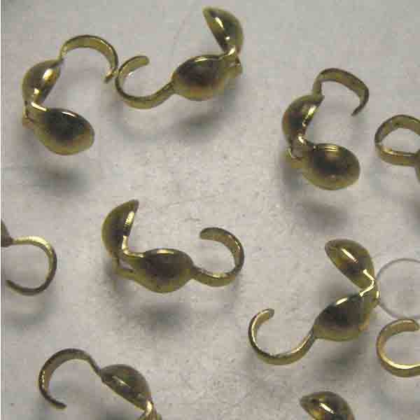 Brass Double Cup Open Loop Knot Cover