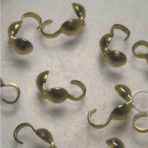 Brass 4MM Cup Open Loop Knot Cover