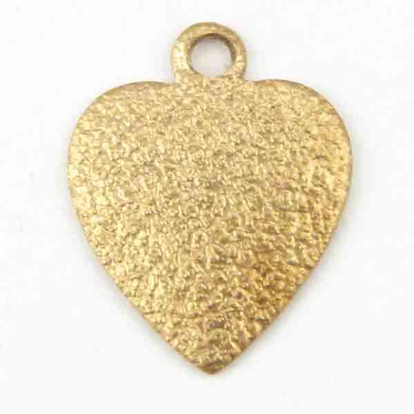Brass Heart 10MM