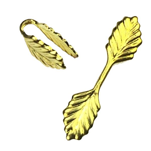 Brass Leaf Bail 16x5MM