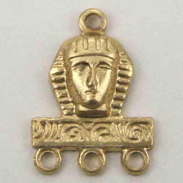 Brass Paroah Head Connector 11MM
