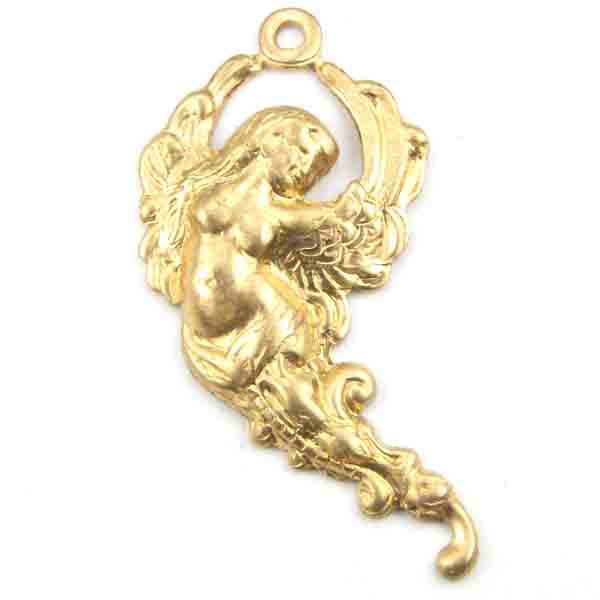 Brass Right Facing 28X15MM Angel