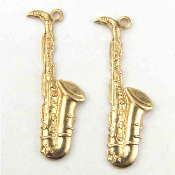 Brass Sax 27x9 Stamping