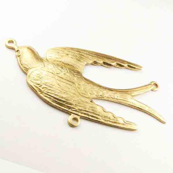 Brass Swallow Connector With 3 Loops 18MMx38MM