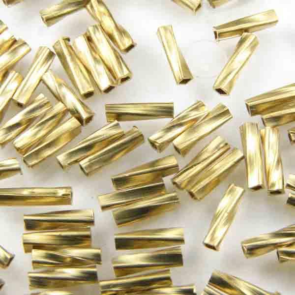 Brass Twisted Tube 6X2MM