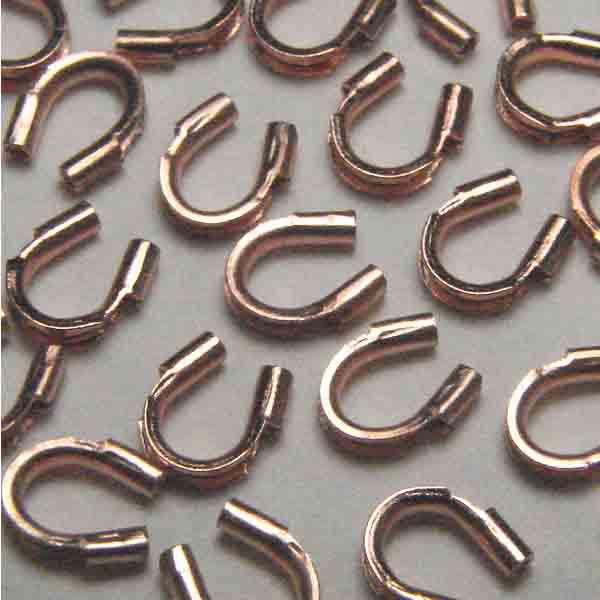 Brite Copper Jewelry Wire Guard 4.5X3MM