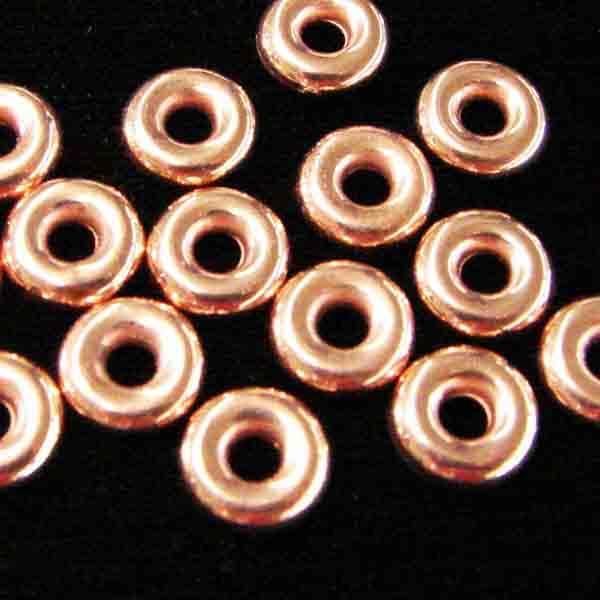 Brite Copper Plastic Ring 8MM