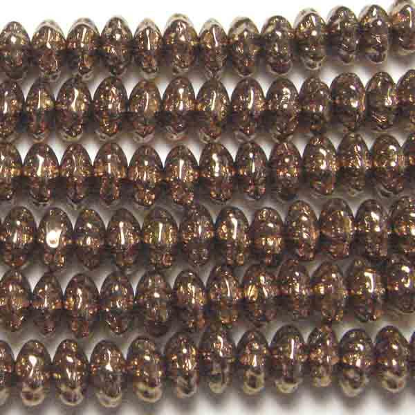 Bronze 3x5MM Melon Rondelle