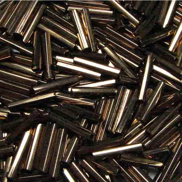 Bronze Size 5 (12x2MM) Smooth Bugle Bead