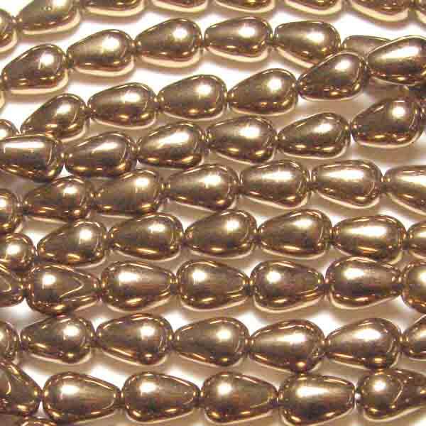 Bronze Tear 8X6MM