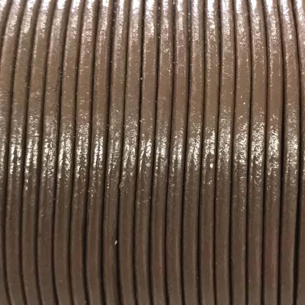 Brown 2MM Leather Cord