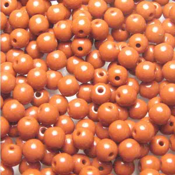 Brown 4MM Druk Ball