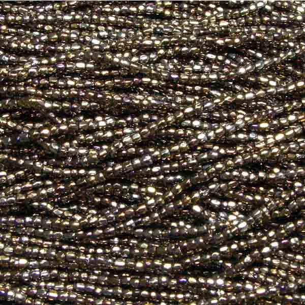 Brown Iris Seed 9/0 3 Cut Seed Bead