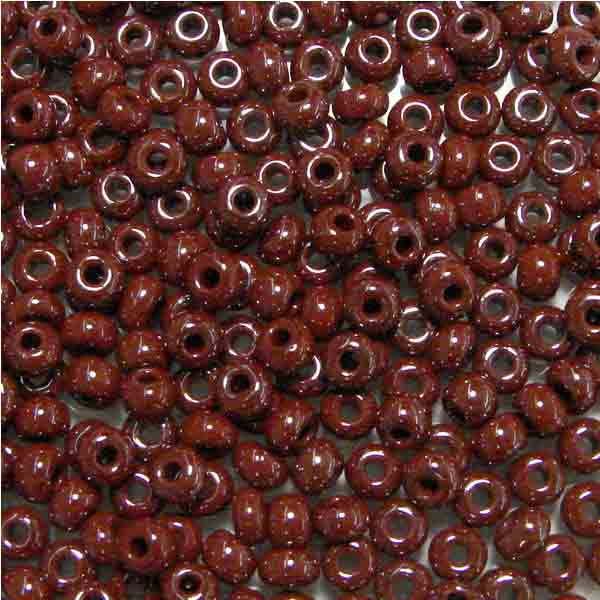 Brown Pearl 6/0 Seed Bead