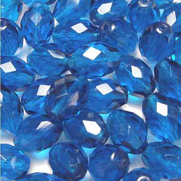 Capri 12X9MM Fire Polish Oval