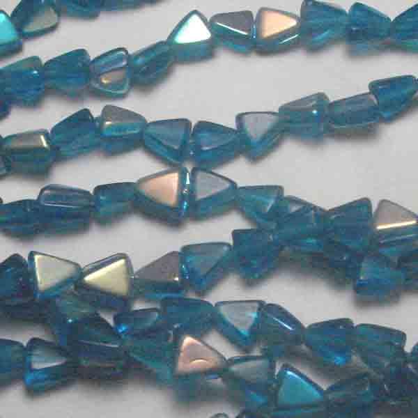 Capri Ab 5MM Triangle Bead