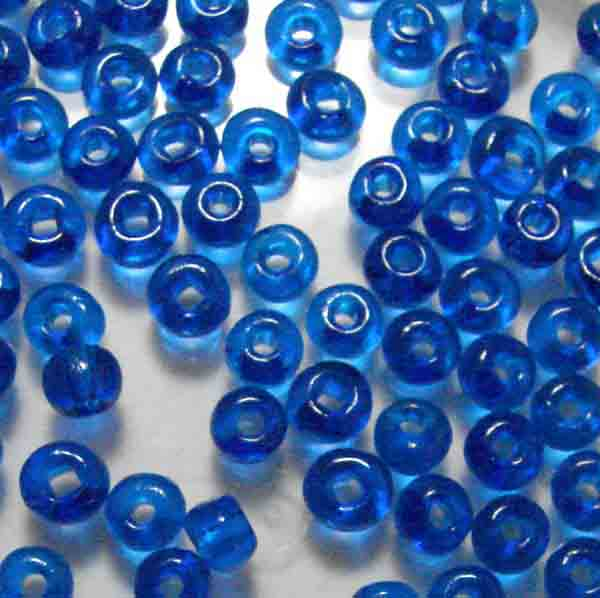 Capri Blue 6/0 Seed Bead