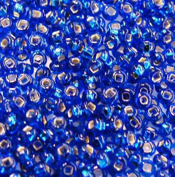 Capri Silver Lined 11/0 Seed Bead
