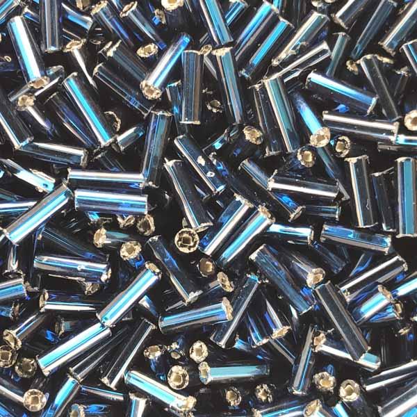 Capri Silver Lined Bugle Size 3 (6MM)