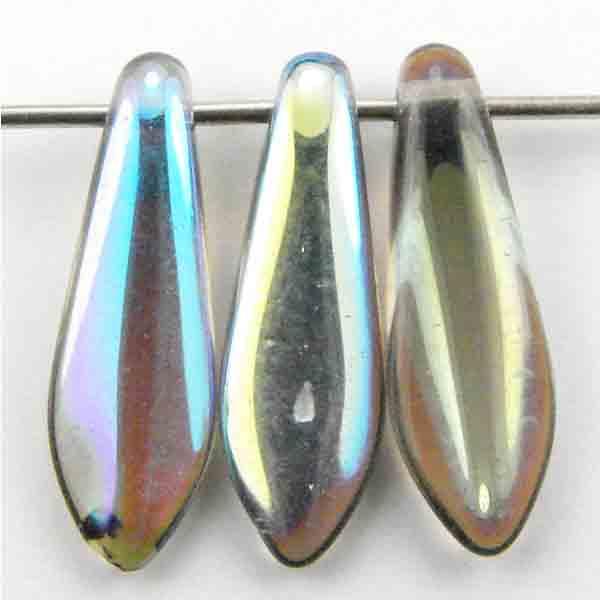 Champagne Ab 15X5 Dagger Pendant