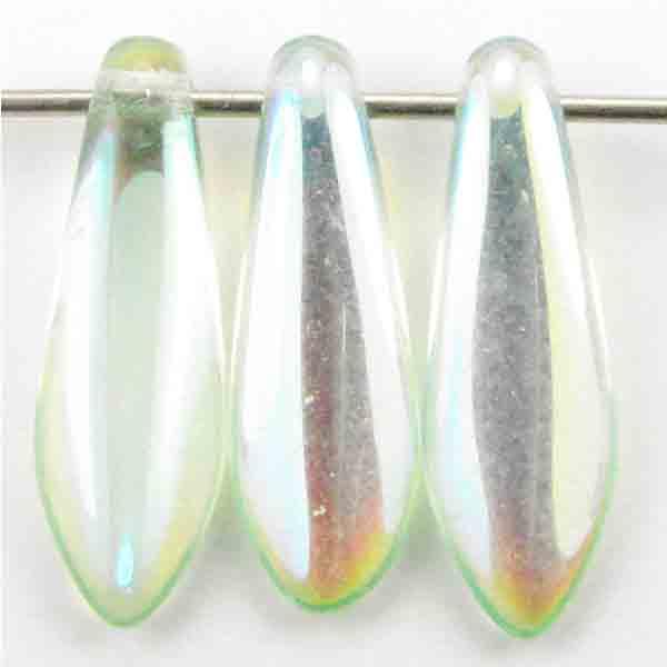 Chrysolite Ab 15X5 Dagger Pendant