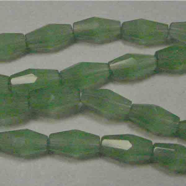 Chrysoprase Cut 8x4MM Bicone