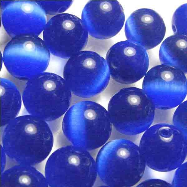 Cobalt 4MM Cat Eye Ball