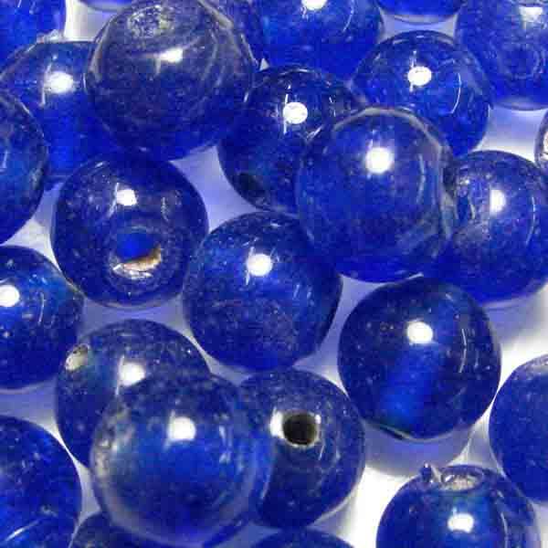 Cobalt Ball 12MM Peking Glass