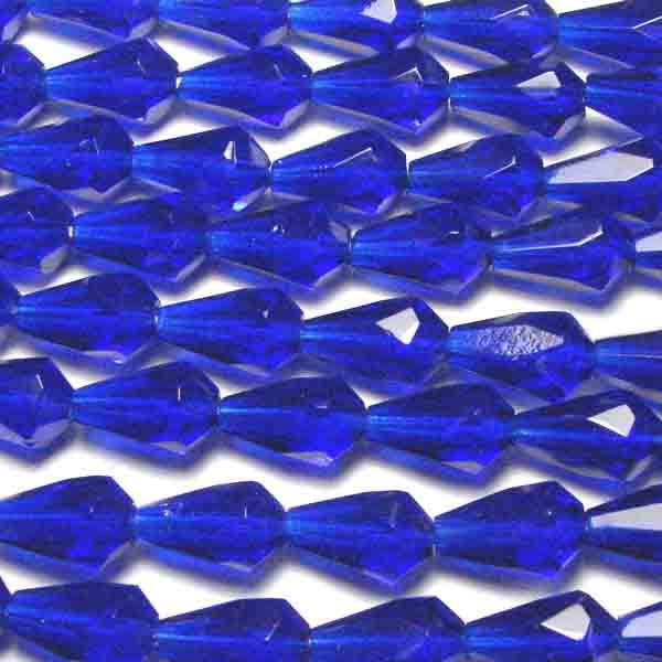 Cobalt Fire Polish 12x8MM Tear