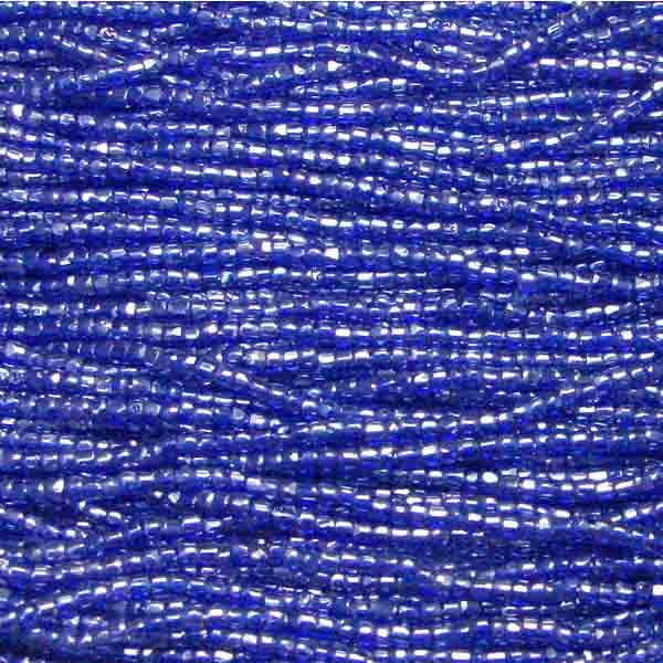 Cobalt Luster Seed 9/0 3 Cut Seed Bead