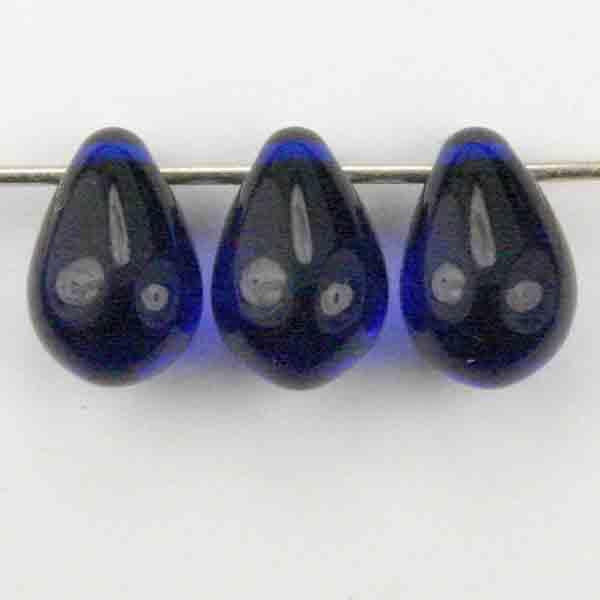 Cobalt Tear 9x6MM Tear Drop