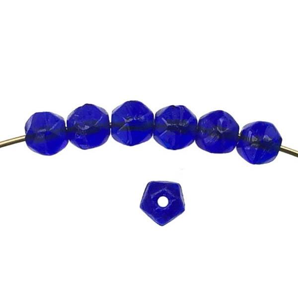 Cobalt Vintage 4MM English Cut Ball