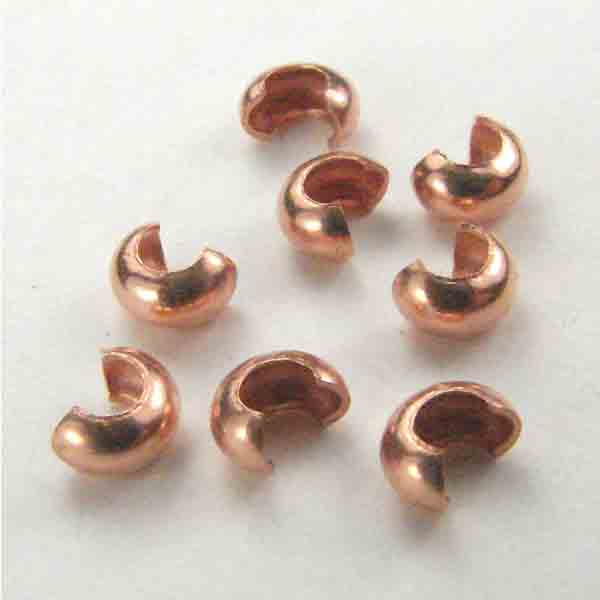 Copper Plate 4MM Crimp Cover