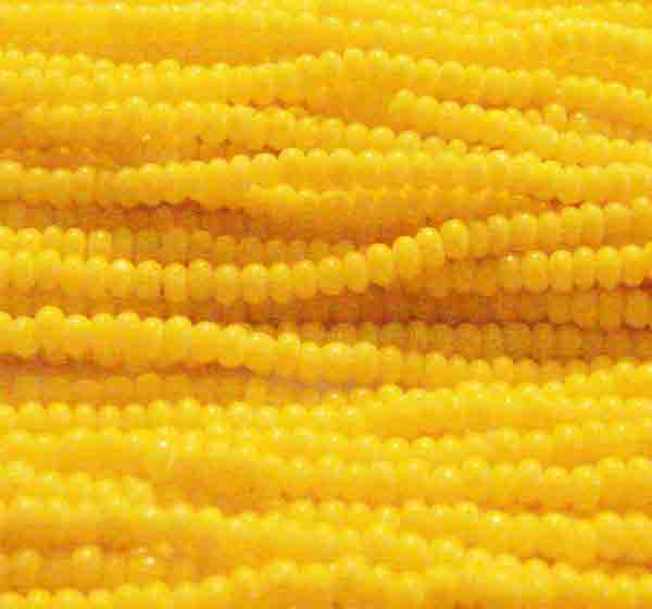 Corn Yellow Seed Bead 14/0