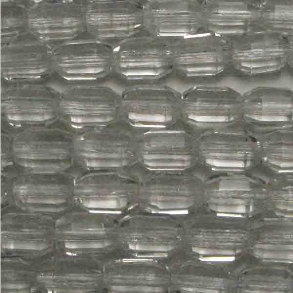Crystal 10x6MM Faceted Barrel Cylinder