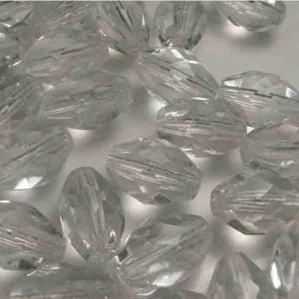 Crystal 11X7MM Fire Polish Oval