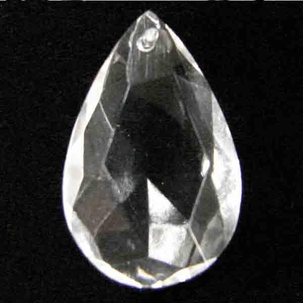 Crystal 12X9MM Vintage Faceted Tear