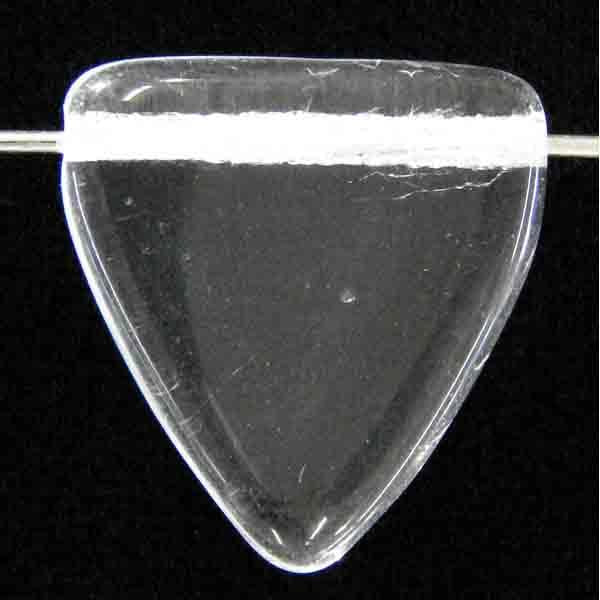 Crystal 17MM Triangle With Cross Hole