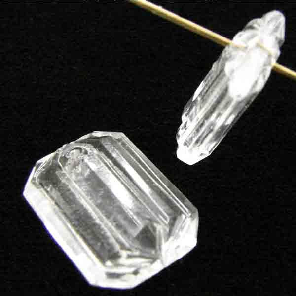 Crystal 17x12MM Beveled Octogon