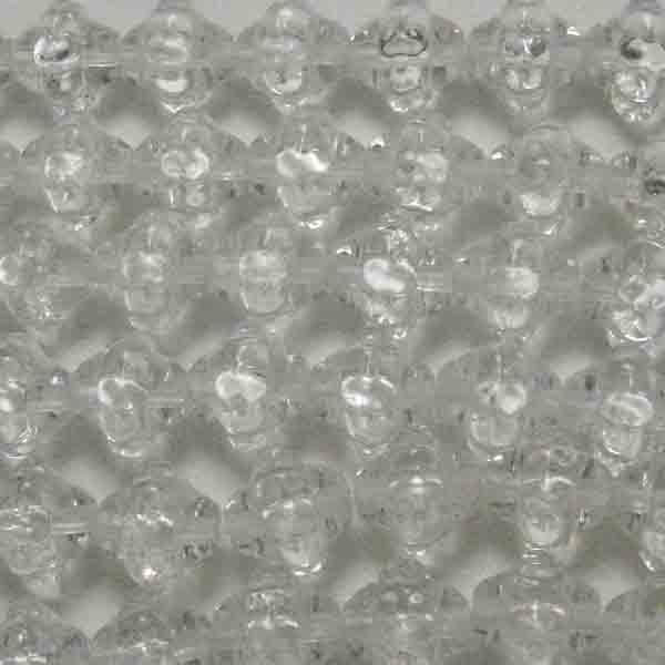 Crystal 7MM Beaded Lantern Oval