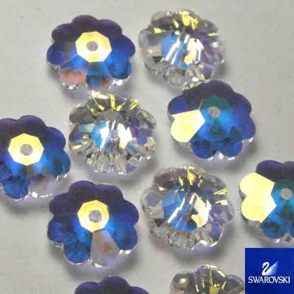 Crystal AB 10MM Swarovski Margarita Art. 3700