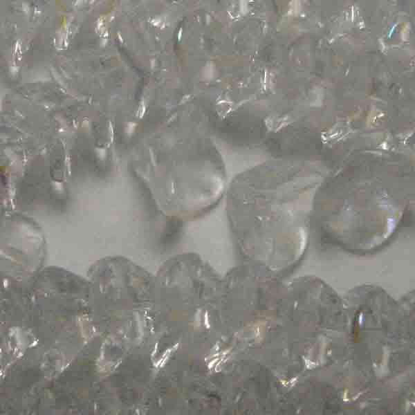 Crystal AB 10x12MM Lilly Flower Blossom