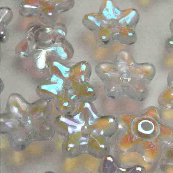 Crystal AB 3x7MM Flower