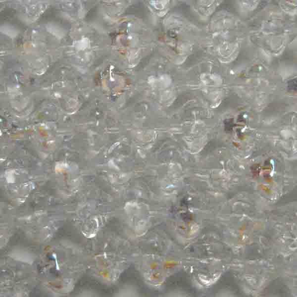 Crystal AB 6MM Beaded Lantern Oval
