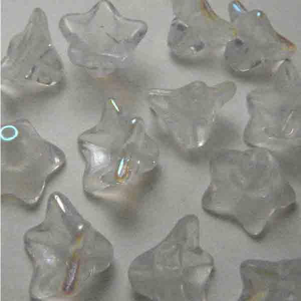 Crystal AB 8x12MM Lilly Flower