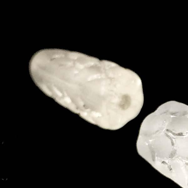 Crystal Matte Snake Tail Bead 14MM