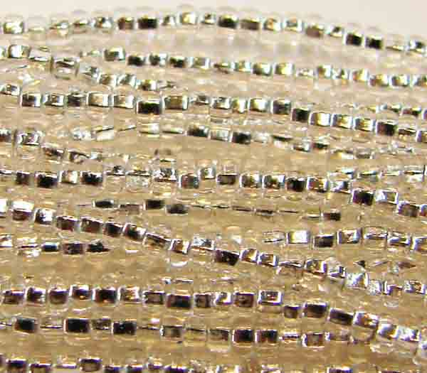Crystal Silver Lined 11/0 Seed Bead