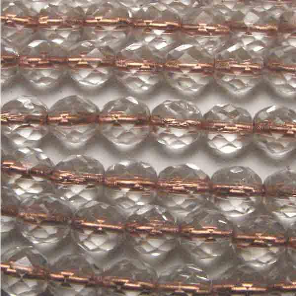 Crystal With Copper Lining 6MM Fire Polish Ball